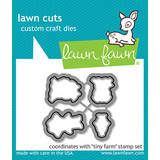 Lawn Fawn Tiny Farm Dies (LF2773) (OUTLET)
