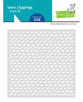 Lawn Fawn Skinny Stripes Stencils (2pcs) (LF2822) (OUTLET)