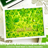 Lawn Fawn Clover Background Stencils (2pcs) (LF2823) (OUTLET) Lawn Fawn Clover Background Stencils (2pcs) (LF2823) (OUTLET)