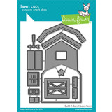 Lawn Fawn Build-a-Barn Dies (LF2796) (OUTLET)