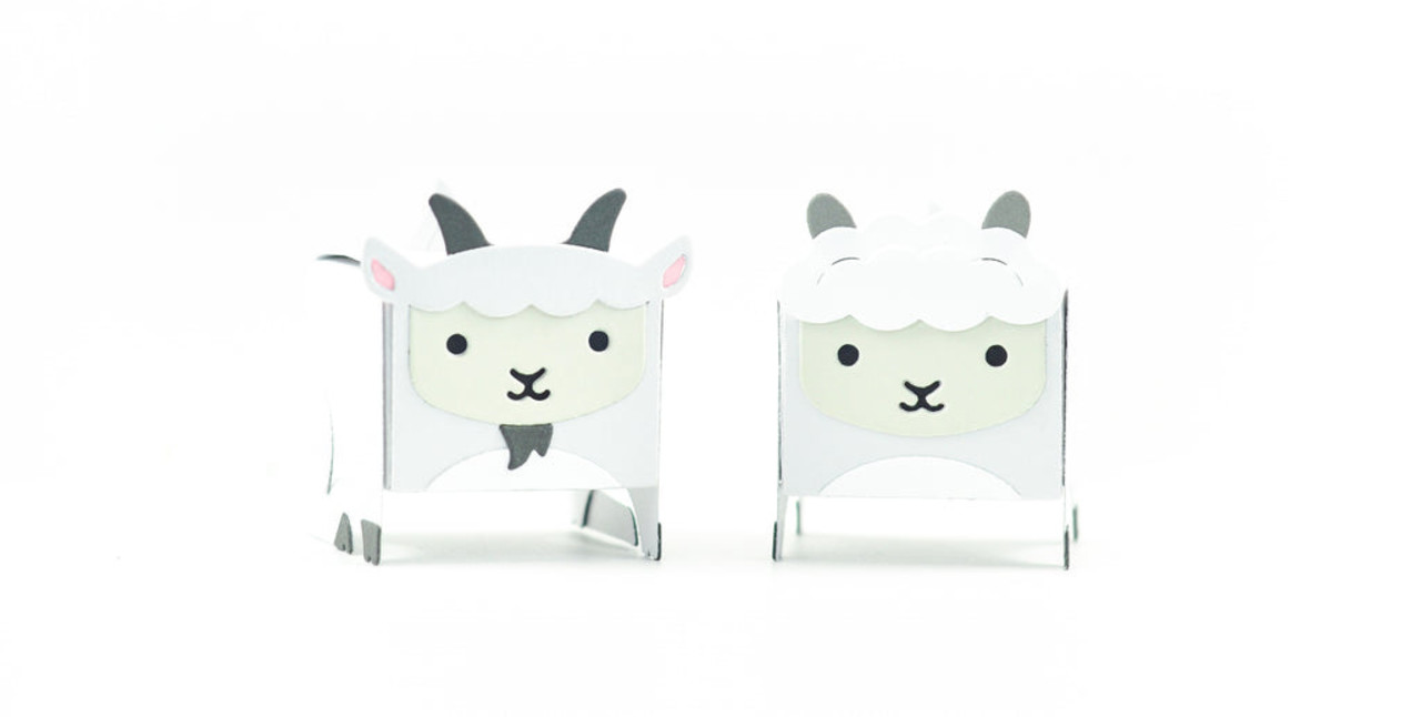Lawn Fawn Tiny Gift Box Goat and Llama Add-On Dies (LF2800) (OUTLET) Lawn Fawn Tiny Gift Box Goat and Llama Add-On Dies (LF2800) (OUTLET)