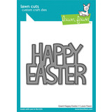 Lawn Fawn Giant Happy Easter Dies (LF2801) (OUTLET)