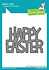 Giant Happy Easter Dies (LF2801) (DISCONTINUED) Giant Happy Easter Dies (LF2801) (DISCONTINUED)