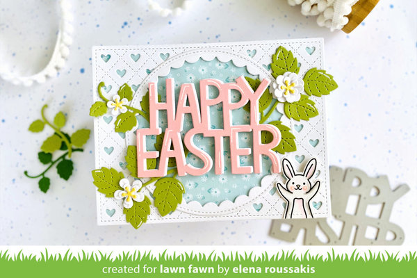 Lawn Fawn Giant Happy Easter Dies (LF2801) (OUTLET) Lawn Fawn Giant Happy Easter Dies (LF2801) (OUTLET)