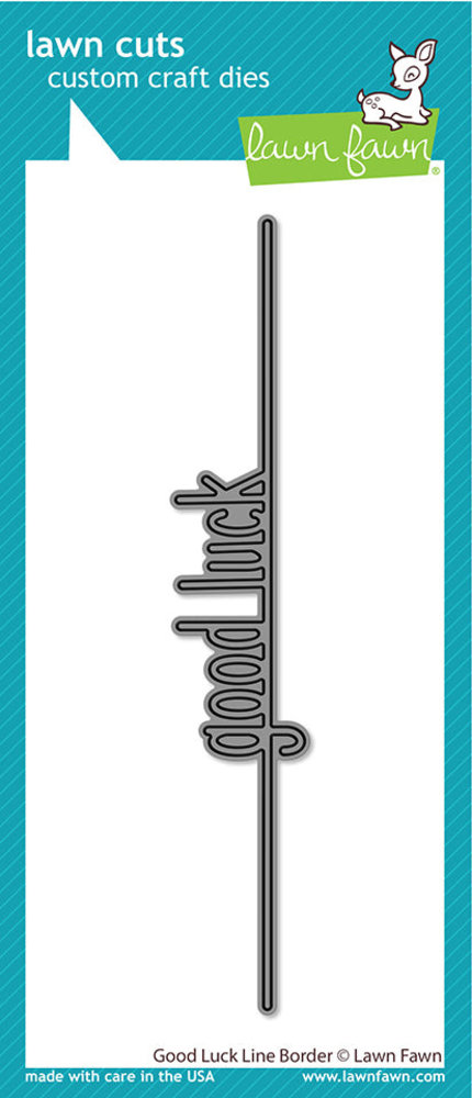 Lawn Fawn Good Luck Line Border Dies (LF2812) (OUTLET) Lawn Fawn Good Luck Line Border Dies (LF2812) (OUTLET)