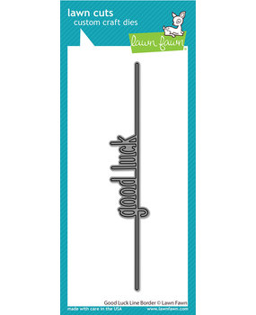 Lawn Fawn Good Luck Line Border Dies (LF2812) (OUTLET)
