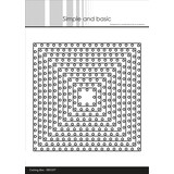 Simple and Basic Heart Framed Square Cutting Dies (SBD207) (DISCONTINUED)