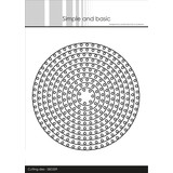 Simple and Basic Heart Framed Circles Cutting Dies (SBD209) (DISCONTINUED)