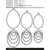 Simple and Basic Easter Eggs Cutting Dies (SBD212) (DISCONTINUED)