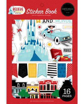 Carta Bella Believe In Magic Sticker Book (CBBIM148029) (OUTLET)