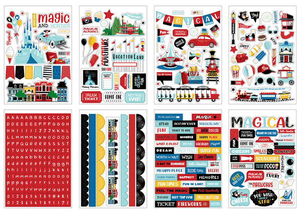 Carta Bella Believe In Magic Sticker Book (CBBIM148029) (OUTLET)