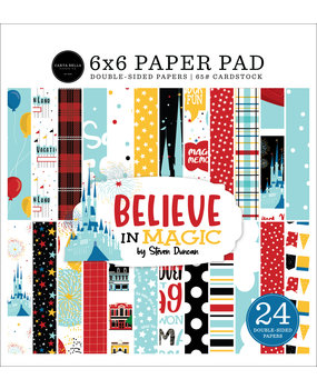 Carta Bella Believe In Magic 6x6 Inch Paper Pad (CBBIM148023) (OUTLET)
