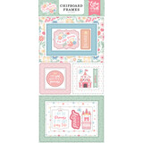Echo Park Our Little Princess Chipboard Frames (OLP271065) (DISCONTINUED)