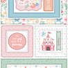 Echo Park Our Little Princess Chipboard Frames (OLP271065) (DISCONTINUED)