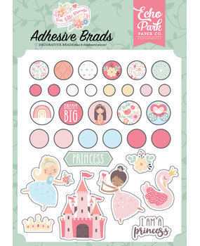 Echo Park Our Little Princess Adhesive Brads (OLP271020) (DISCONTINUED) Echo Park Our Little Princess Adhesive Brads (OLP271020) (DISCONTINUED)