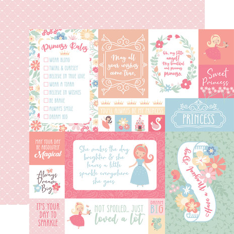 Echo Park Our Little Princess 6x6 Inch Paper Pad (OLP271023) (DISCONTINUED) Echo Park Our Little Princess 6x6 Inch Paper Pad (OLP271023) (DISCONTINUED)