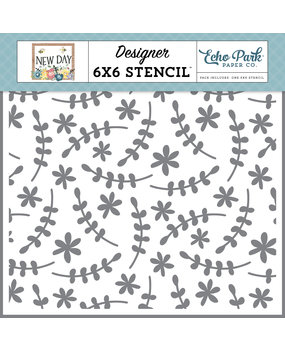 Echo Park Springtime Florals Stencil (ND267034) (OUTLET)