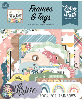 Echo Park New Day Frames & Tags (ND267025) (DISCONTINUED)
