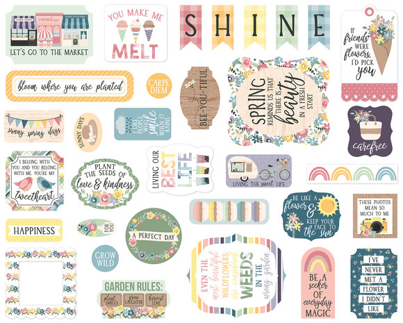 Echo Park New Day Ephemera (ND267024) (DISCONTINUED)
