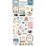Echo Park New Day Chipboard Accents (ND267021) (OUTLET)