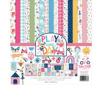 Echo Park Play All Day Girl 12x12 Inch Collection Kit (PAG268016)