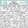 Echo Park Fun Flourish Stencil (PAG268034) (OUTLET)