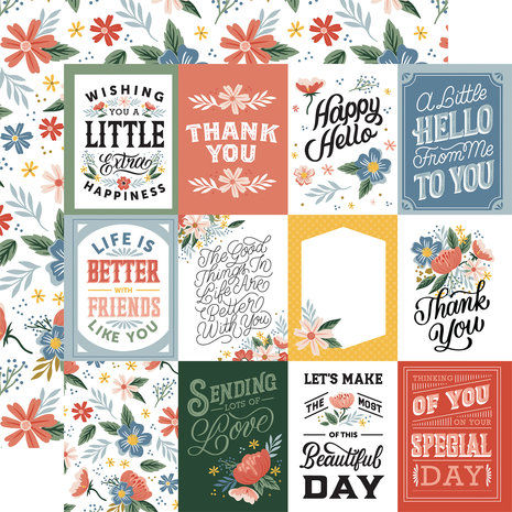 Echo Park Salutations No.2 6x6 Inch Paper Pad (SANO272023) (DISCONTINUED) Echo Park Salutations No.2 6x6 Inch Paper Pad (SANO272023) (DISCONTINUED)