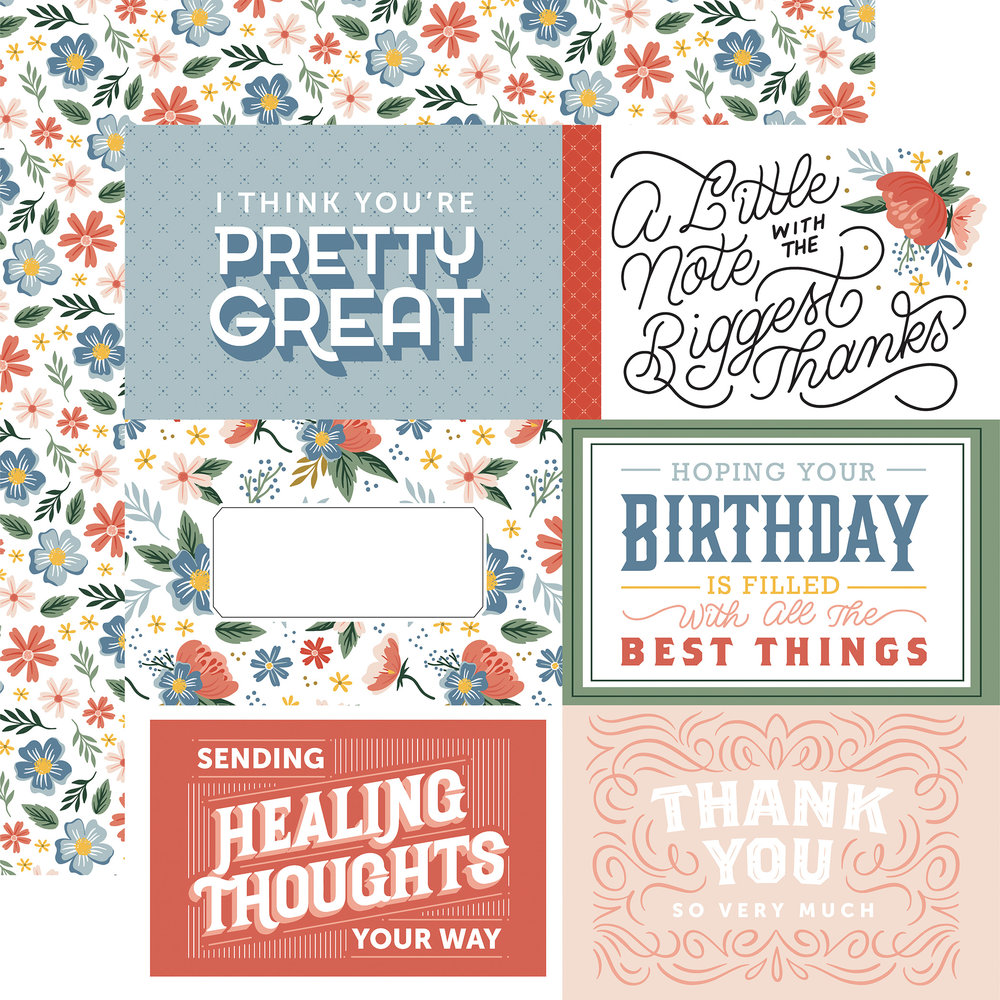 Echo Park Salutations No.2 6x6 Inch Paper Pad (SANO272023) (DISCONTINUED) Echo Park Salutations No.2 6x6 Inch Paper Pad (SANO272023) (DISCONTINUED)