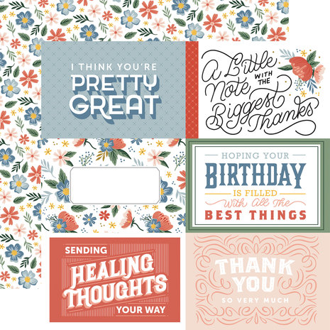 Echo Park Salutations No.2 6x6 Inch Paper Pad (SANO272023) (DISCONTINUED) Echo Park Salutations No.2 6x6 Inch Paper Pad (SANO272023) (DISCONTINUED)