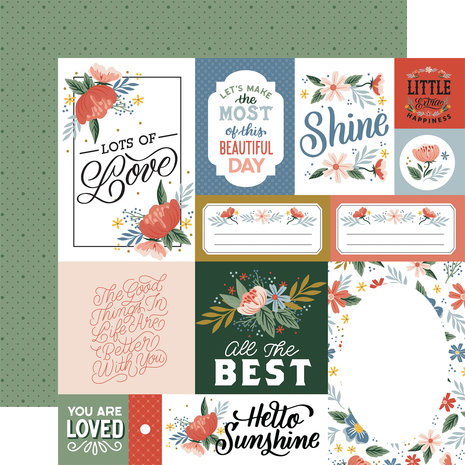 Echo Park Salutations No.2 6x6 Inch Paper Pad (SANO272023) (DISCONTINUED) Echo Park Salutations No.2 6x6 Inch Paper Pad (SANO272023) (DISCONTINUED)