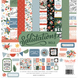 Echo Park Salutations No.2 12x12 Inch Collection Kit (SANO272016) (DISCONTINUED)