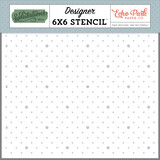 Echo Park Salutations Dots Stencil (SANO272033) (DISCONTINUED)