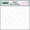 Echo Park Salutations Dots Stencil (SANO272033) (OUTLET)