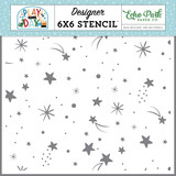 Echo Park Shoot For The Stars Stencil (PAB269034) (DISCONTINUED)