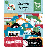 Echo Park Play All Day Boy Frames & Tags (PAB269025) (DISCONTINUED)