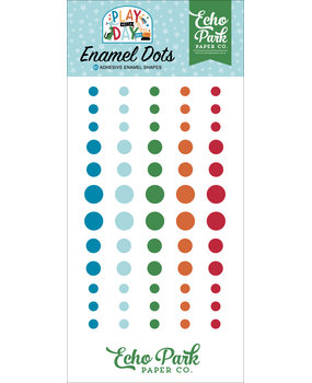 Echo Park Play All Day Boy Enamel Dots (PAB269028) (DISCONTINUED)