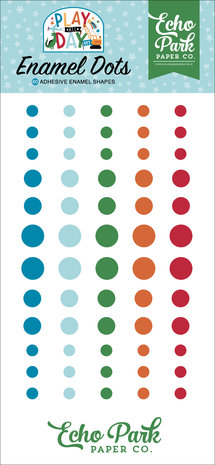 Echo Park Play All Day Boy Enamel Dots (PAB269028) (OUTLET)