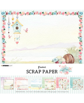 Studio Light Little Blossom 12x12 Inch Paper Pack (SL-LB-PS04) (OUTLET)