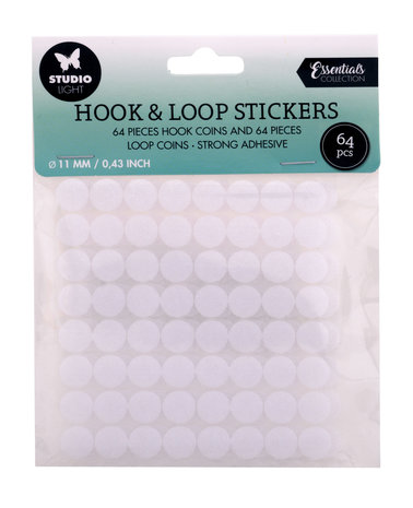 Studio Light Hook & Loop Stickers 11mm (64pcs) (SL-ES-HLOOP01) (BASIC) Studio Light Hook & Loop Stickers 11mm (64pcs) (SL-ES-HLOOP01) (BASIC)