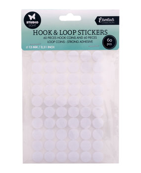 Studio Light Hook & Loop Stickers 13mm (60pcs) (SL-ES-HLOOP02) (BASIC)