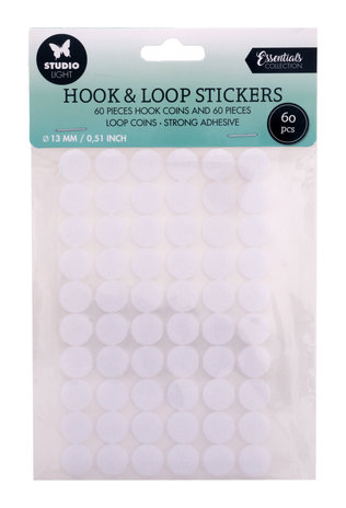 Studio Light Hook & Loop Stickers 13mm (60pcs) (SL-ES-HLOOP02) (BASIC) Studio Light Hook & Loop Stickers 13mm (60pcs) (SL-ES-HLOOP02) (BASIC)