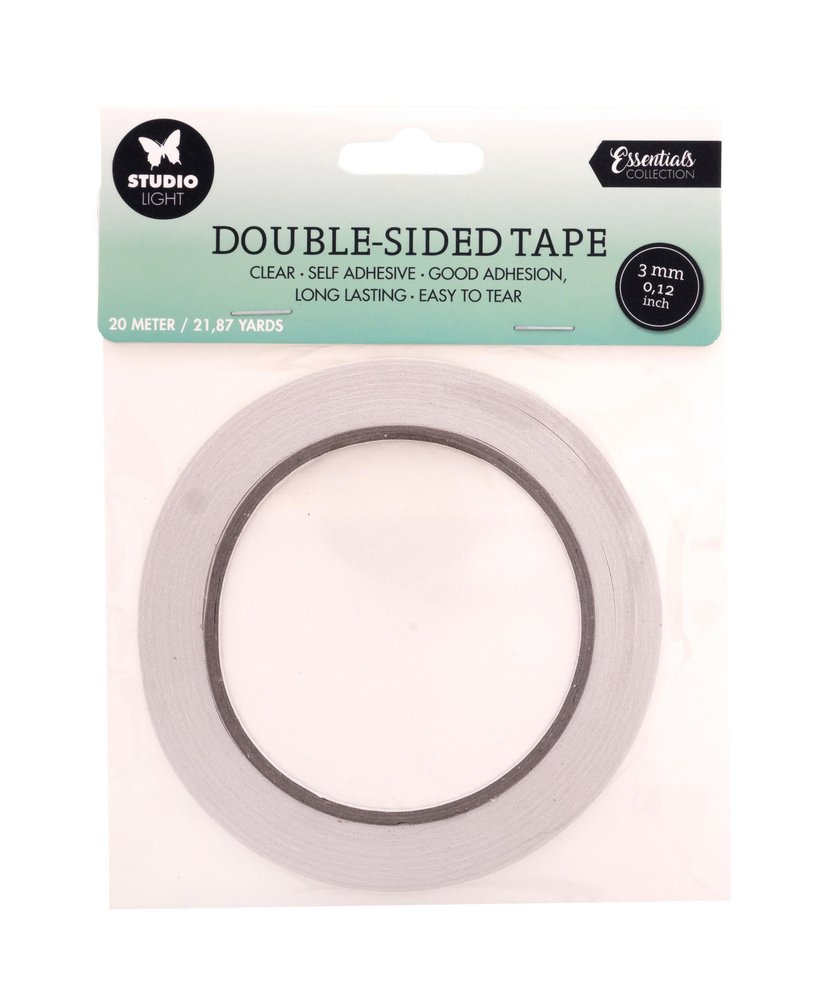 Studio Light Double-sided Tape 3mm (20m) (SL-ES-DATAPE01) (BASIC) Studio Light Double-sided Tape 3mm (20m) (SL-ES-DATAPE01) (BASIC)
