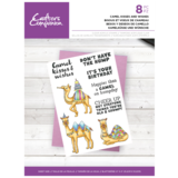 Crafter's Companion Camel Kisses and Wishes Clear Stamps (CC-CA-ST-CKAW) (OUTLET)