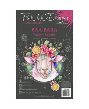 Pink Ink Designs Baa-Bara A5 Clear Stamp (PI100) (OUTLET) Pink Ink Designs Baa-Bara A5 Clear Stamp (PI100) (OUTLET)