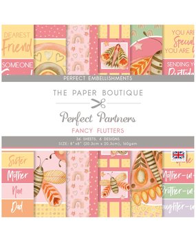 The Paper Boutique Perfect Partners Fancy Flutters 8x8 Inch Embellishment Pad (PB1743) (OUTLET) The Paper Boutique Perfect Partners Fancy Flutters 8x8 Inch Embellishment Pad (PB1743) (OUTLET)