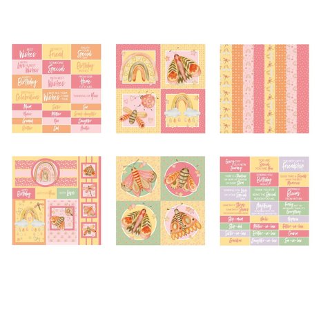 The Paper Boutique Perfect Partners Fancy Flutters 8x8 Inch Embellishment Pad (PB1743) (OUTLET) The Paper Boutique Perfect Partners Fancy Flutters 8x8 Inch Embellishment Pad (PB1743) (OUTLET)