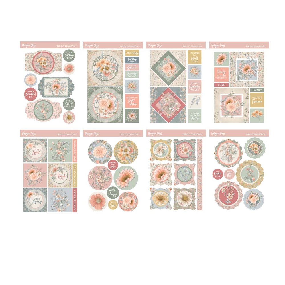 The Paper Tree Halcyon Days A4 Die Cut Collection (PTC1191) (OUTLET)