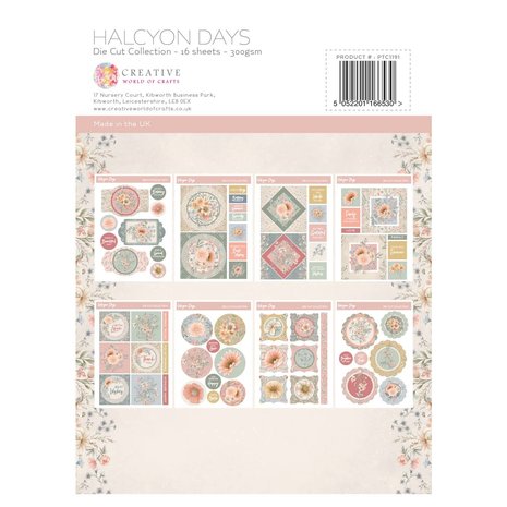 The Paper Tree Halcyon Days A4 Die Cut Collection (PTC1191) (OUTLET)