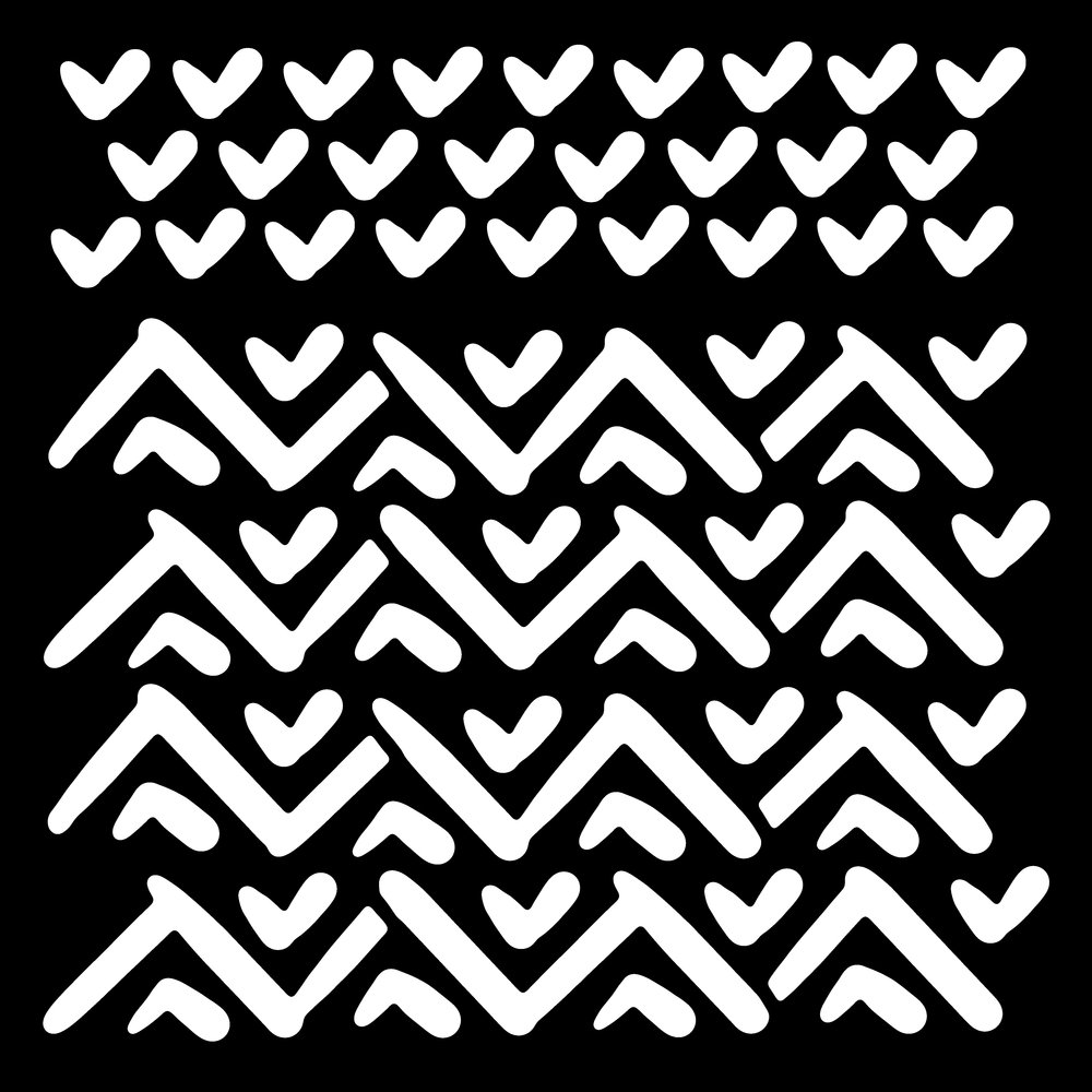 Woodware Tribal Stencil (FRST058) (OUTLET)
