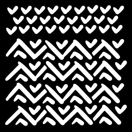 Woodware Tribal Stencil (FRST058) (OUTLET)